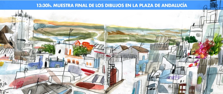 Aznalcazar cartel v4 Urban Sketching