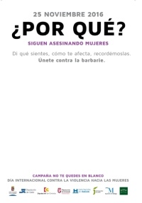 Cartel Aznalcazar 25N 2016