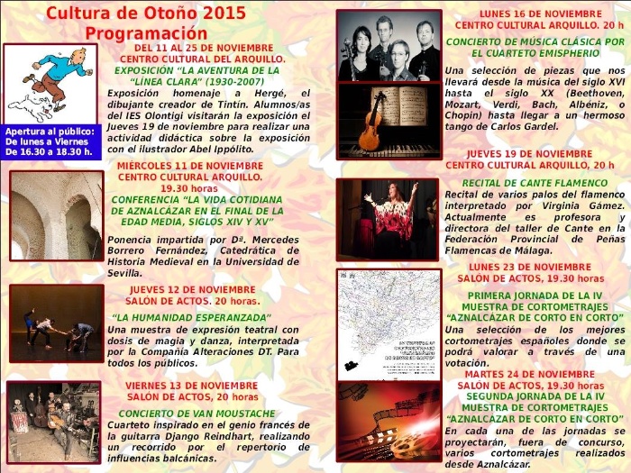 Cultura otoño 2015