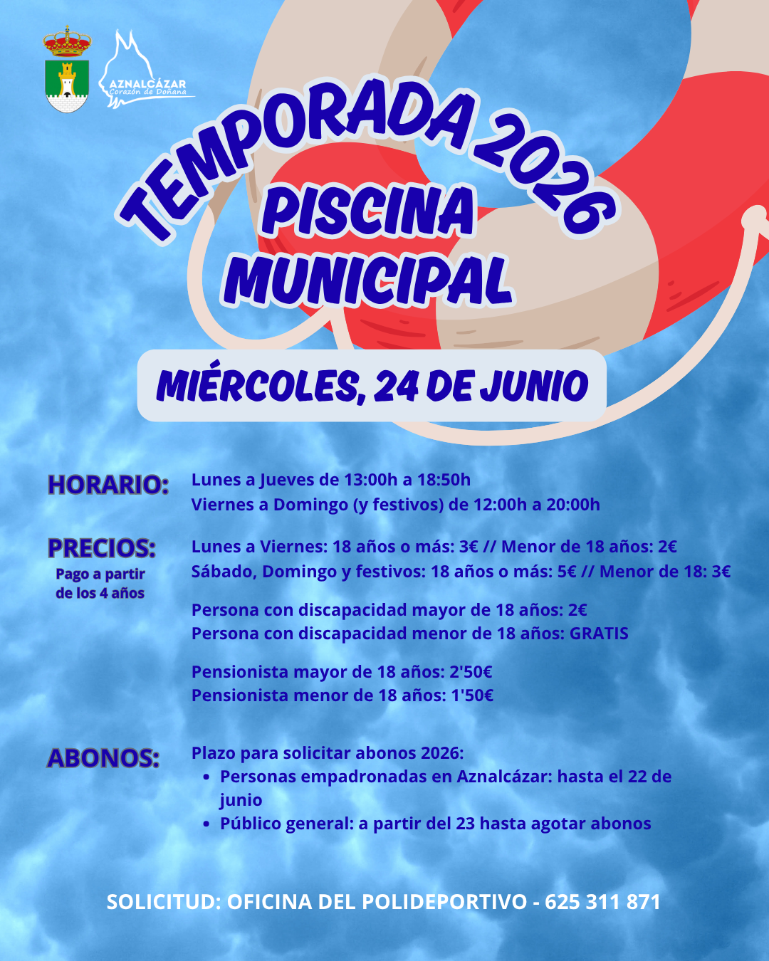 Temporada Piscina 2026